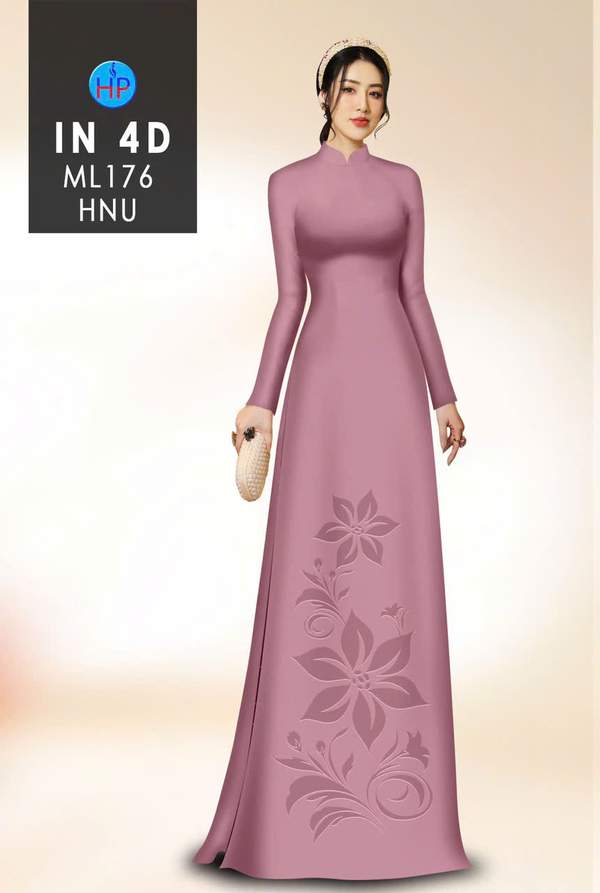 Vải Áo Dài Hoa In Chìm 4D AD ML176 3 1769054874 560 vai ao dai hoa in chim 4d ad ml176