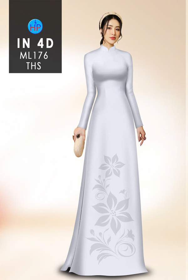 Vải Áo Dài Hoa In Chìm 4D AD ML176 2 1769054874 979 vai ao dai hoa in chim 4d ad ml176