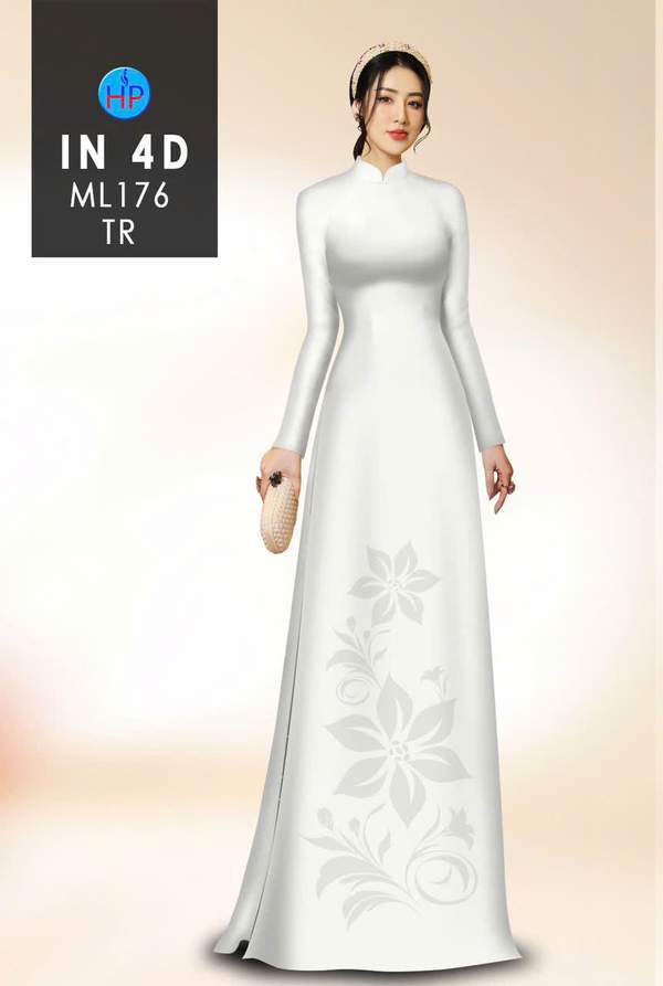 Vải Áo Dài Hoa In Chìm 4D AD ML176 10 1769054876 130 vai ao dai hoa in chim 4d ad ml176