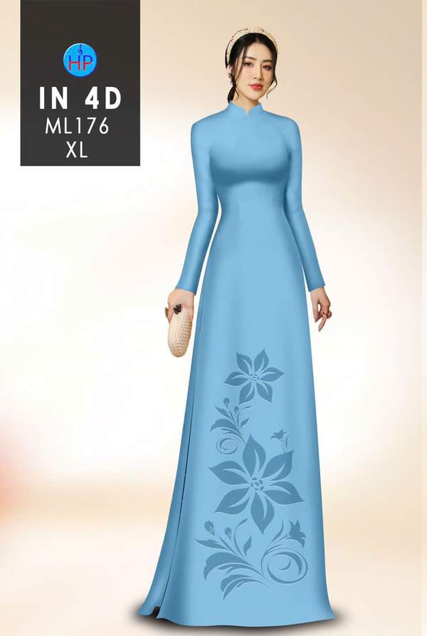 Vải Áo Dài Hoa In Chìm 4D AD ML176 13 1769054876 140 vai ao dai hoa in chim 4d ad ml176