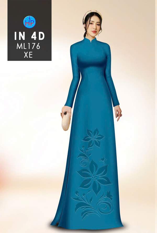 Vải Áo Dài Hoa In Chìm 4D AD ML176 9 1769054876 511 vai ao dai hoa in chim 4d ad ml176