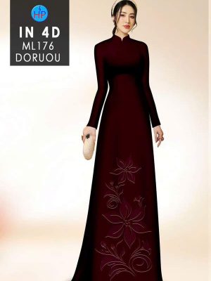 Vải Áo Dài Hoa In Chìm 4D AD ML176 44 1769054877 176 vai ao dai hoa in chim 4d ad ml176