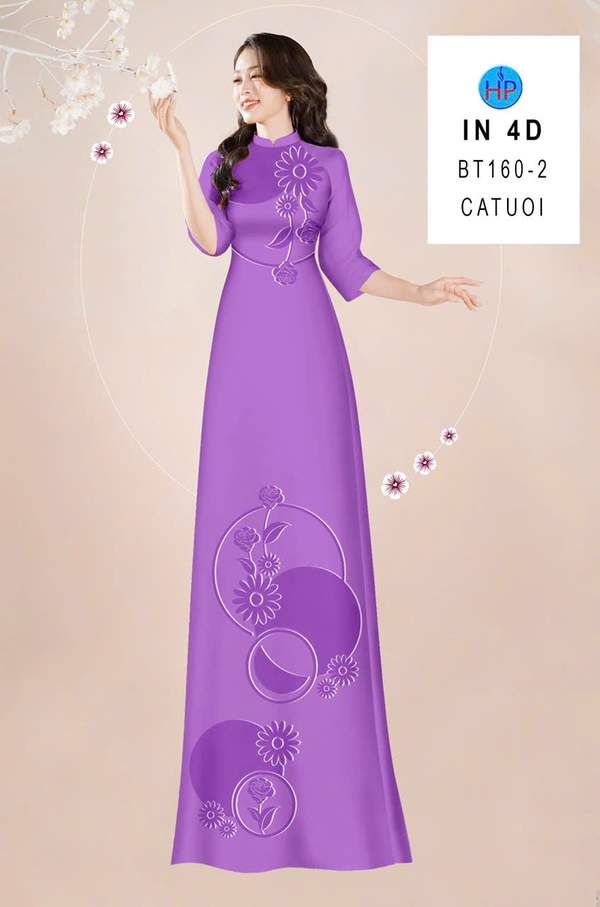 Vải Áo Dài Hoa In Chìm 4D AD BT160-2 2 1769055329 299 vai ao dai hoa in chim 4d ad bt160 2