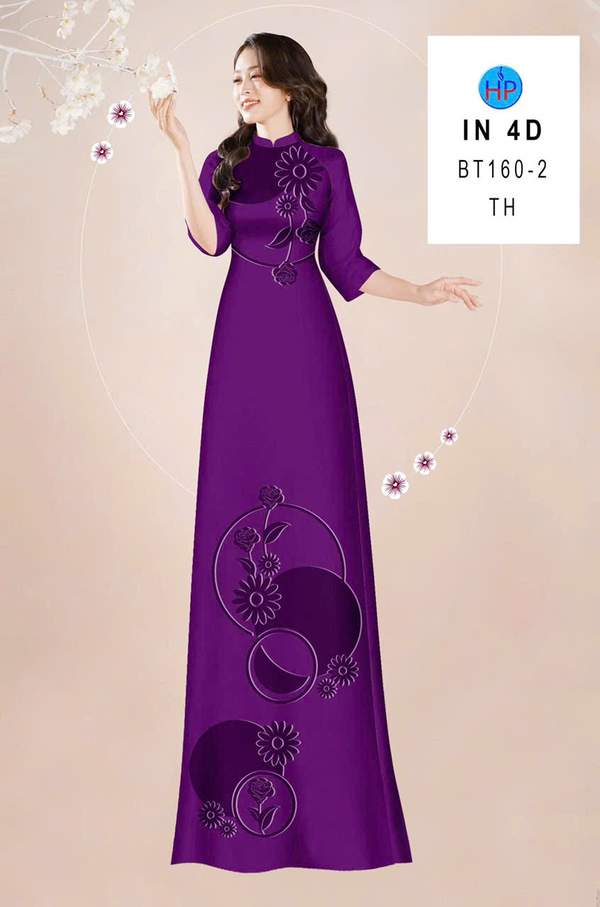 Vải Áo Dài Hoa In Chìm 4D AD BT160-2 4 1769055330 808 vai ao dai hoa in chim 4d ad bt160 2