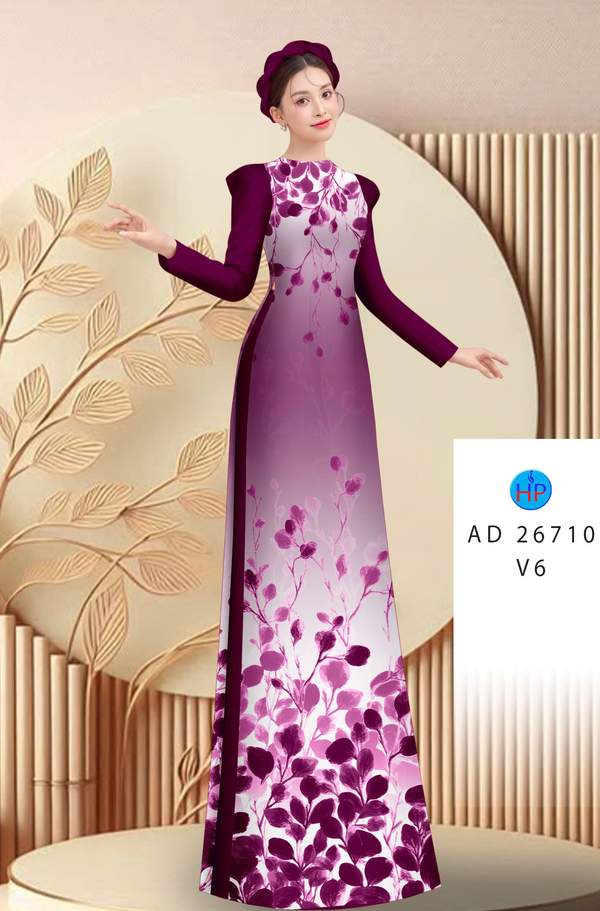 Vải Áo Dài Hoa In 3D AD 26710 3 1769135145 395 vai ao dai hoa in 3d ad 26710