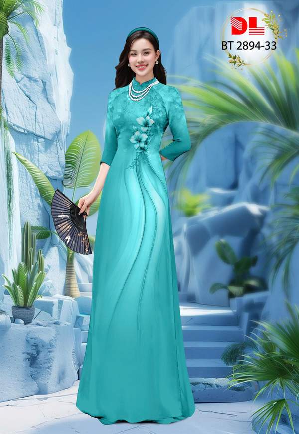 Vải Áo Dài Hoa In 3D AD BT2894 5 1769213361 3 vai ao dai hoa in 3d ad bt2894