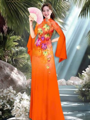 Vải Áo Dài Lá Phong AD MV7098 53 1769392647 203 vai ao dai la phong ad mv7098