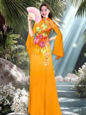Vải Áo Dài Lá Phong AD MV7098 55 1769392648 577 vai ao dai la phong ad mv7098