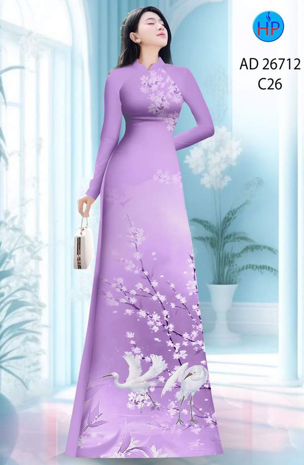 Vải Áo Dài Chim Hạc AD 26712 3 1769393192 563 vai ao dai chim hac ad 26712