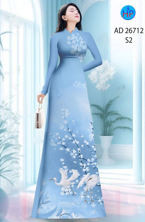 Vải Áo Dài Chim Hạc AD 26712 12 1769393194 161 vai ao dai chim hac ad 26712