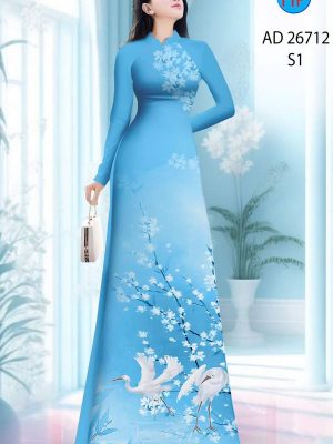 Vải Áo Dài Chim Hạc AD 26712 32 1769393195 55 vai ao dai chim hac ad 26712