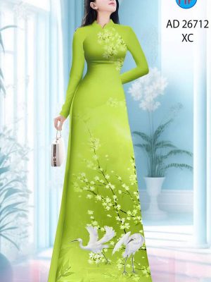 Vải Áo Dài Chim Hạc AD 26712 35 1769393197 176 vai ao dai chim hac ad 26712