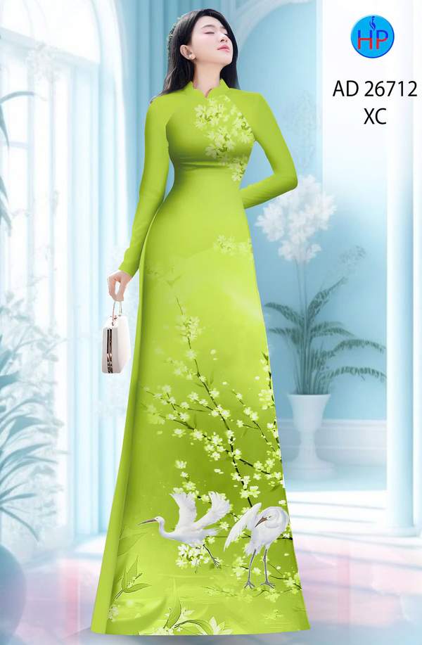 Vải Áo Dài Chim Hạc AD 26712 18 1769393197 176 vai ao dai chim hac ad 26712