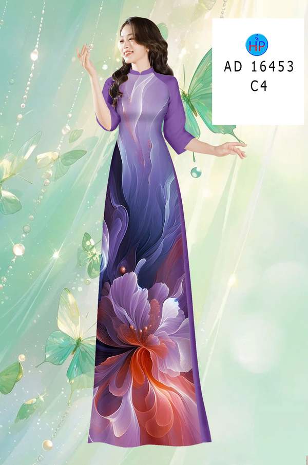 Vải Áo Dài Hoa In 3D AD 16453 3 1769477002 610 vai ao dai hoa in 3d ad 16453