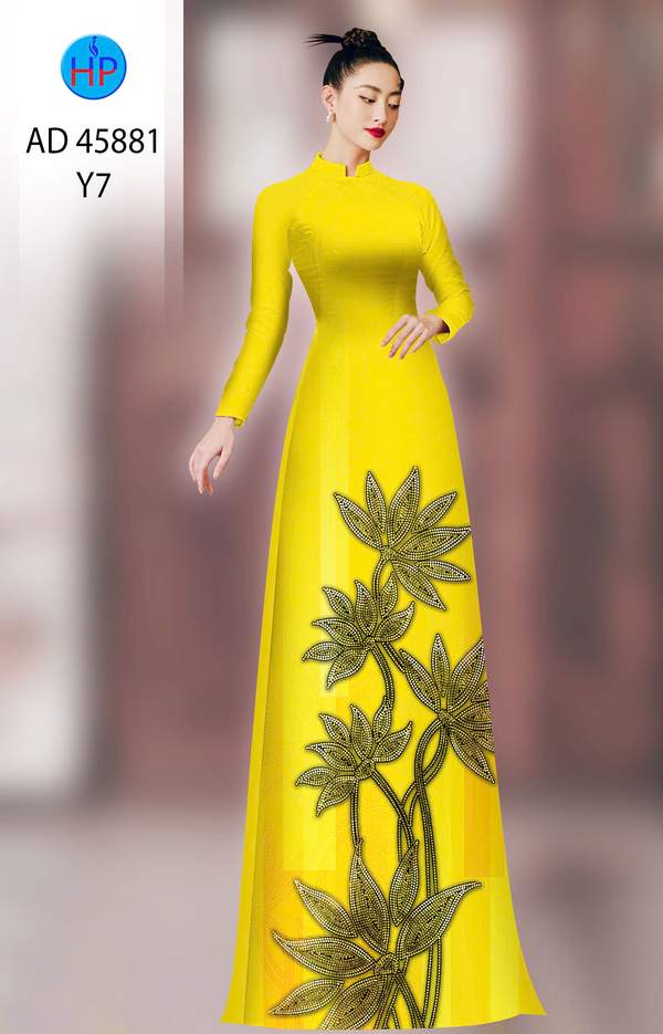 Vải Áo Dài Hoa In 3D AD 45881 2 1769652527 684 vai ao dai hoa in 3d ad 45881