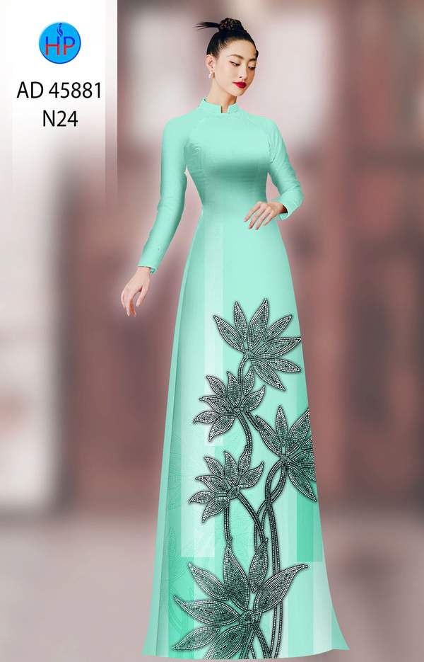 Vải Áo Dài Hoa In 3D AD 45881 5 1769652527 849 vai ao dai hoa in 3d ad 45881