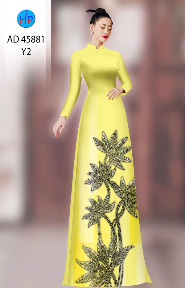 Vải Áo Dài Hoa In 3D AD 45881 10 1769652529 440 vai ao dai hoa in 3d ad 45881