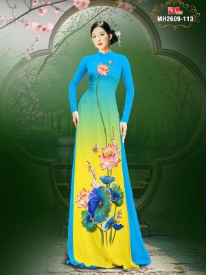 Vải Áo Dài Hoa Sen AD MH2609 67 1769736001 15 vai ao dai hoa sen ad mh2609