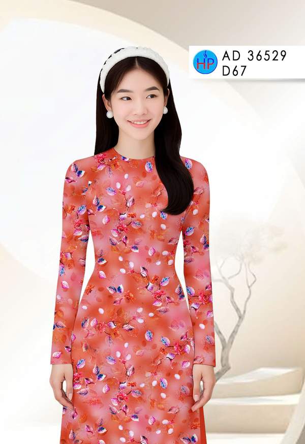 Vải Áo Dài In Hình Lá AD 36529 9 1769736059 299 vai ao dai in hinh la ad 36529