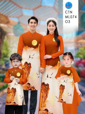 Vải Áo Dài Gia Đình Phong Cảnh AD CTNML074 22 1770001623 448 vai ao dai gia dinh phong canh ad ctnml074