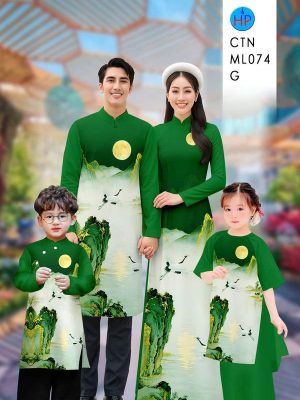 Vải Áo Dài Gia Đình Phong Cảnh AD CTNML074 23 1770001623 992 vai ao dai gia dinh phong canh ad ctnml074