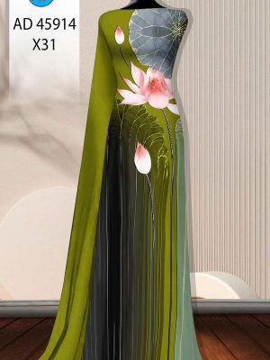 Vải Áo Dài Hoa Sen AD 45914 24 1770002186 195 vai ao dai hoa sen ad 45914