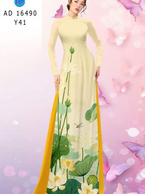 Vải Áo Dài Hoa Sen AD 16490 20 1770171270 183 vai ao dai hoa sen ad 16490