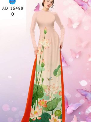 Vải Áo Dài Hoa Sen AD 16490 31 1770171272 25 vai ao dai hoa sen ad 16490