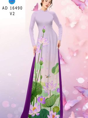 Vải Áo Dài Hoa Sen AD 16490 30 1770171272 652 vai ao dai hoa sen ad 16490