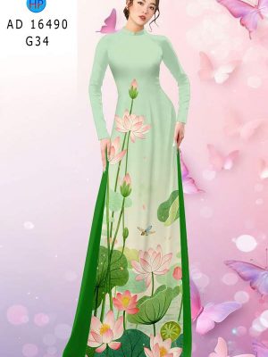 Vải Áo Dài Hoa Sen AD 16490 29 1770171272 962 vai ao dai hoa sen ad 16490