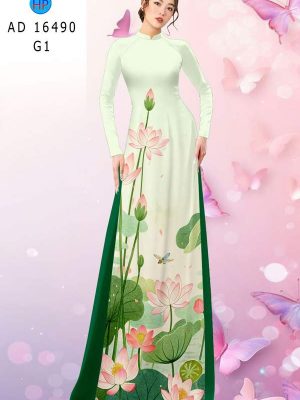 Vải Áo Dài Hoa Sen AD 16490 35 1770171273 369 vai ao dai hoa sen ad 16490