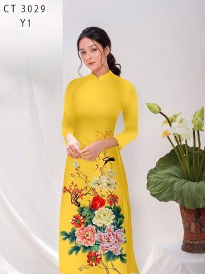 Vải Áo Dài Hoa Cẩm Chướng AD CT3029 22 1770345359 849 vai ao dai hoa cam chuong ad ct3029