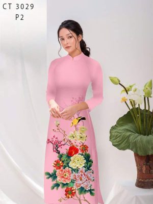 Vải Áo Dài Hoa Cẩm Chướng AD CT3029 24 1770345359 919 vai ao dai hoa cam chuong ad ct3029