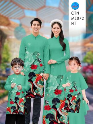 Vải Áo Dài Gia Đình Cá Chép AD CTNML072 24 1770427894 168 vai ao dai gia dinh ca chep ad ctnml072