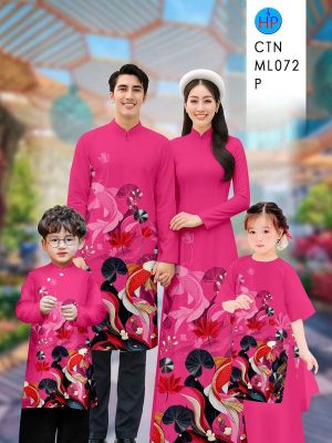 Vải Áo Dài Gia Đình Cá Chép AD CTNML072 26 1770427894 514 vai ao dai gia dinh ca chep ad ctnml072