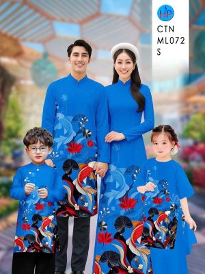 Vải Áo Dài Gia Đình Cá Chép AD CTNML072 27 1770427894 904 vai ao dai gia dinh ca chep ad ctnml072