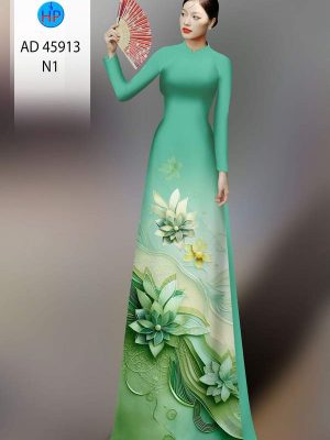 Vải Áo Dài Hoa In 3D AD 45913 23 1770428020 862 vai ao dai hoa in 3d ad 45913