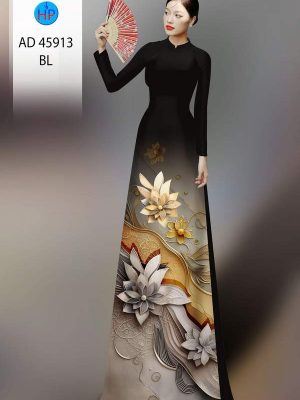 Vải Áo Dài Hoa In 3D AD 45913 31 1770428022 129 vai ao dai hoa in 3d ad 45913