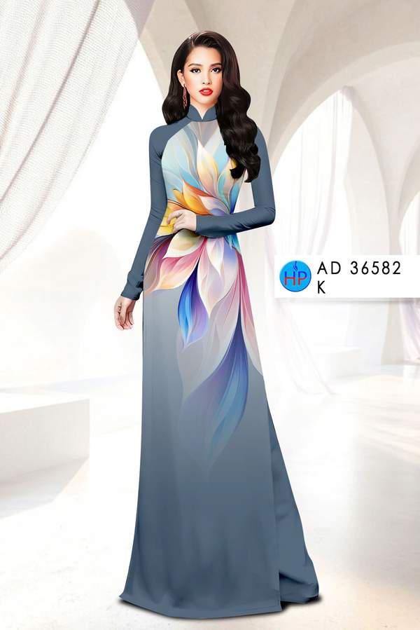 Vải Áo Dài Hoa In 3D AD 36582 5 1771894715 952 vai ao dai hoa in 3d ad 36582