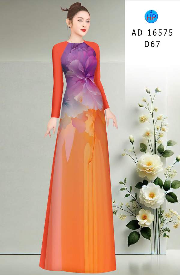 Vải Áo Dài Hoa In 3D AD 16575 4 1771895228 41 vai ao dai hoa in 3d ad 16575