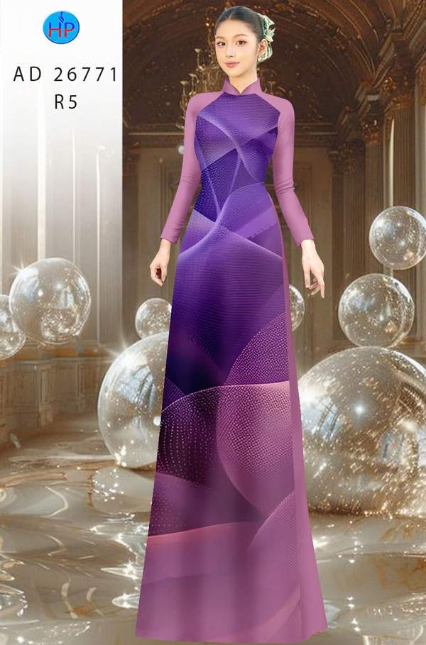 Vải Áo Dài Hoa In 3D AD 26771 3 1771982160 987 vai ao dai hoa in 3d ad 26771