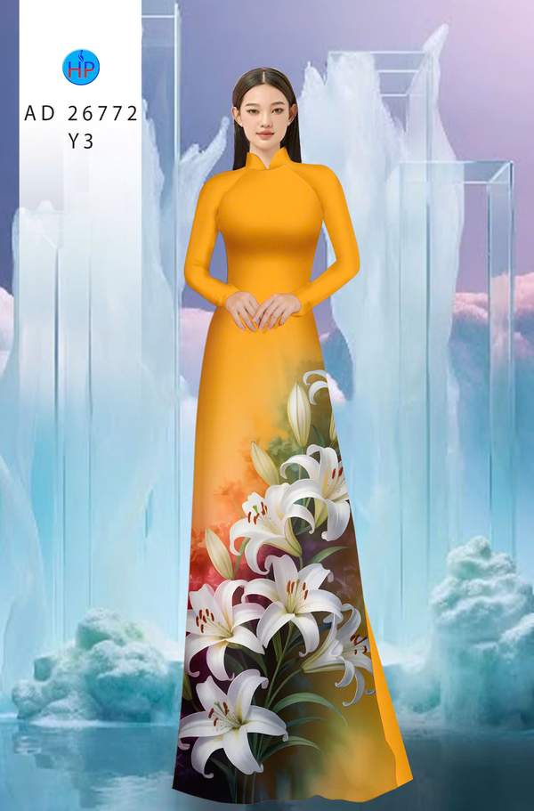 Vải Áo Dài Hoa Ly AD 26772 4 1772072730 826 vai ao dai hoa ly ad 26772