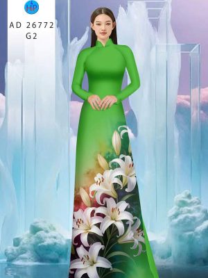 Vải Áo Dài Hoa Ly AD 26772 28 1772072731 393 vai ao dai hoa ly ad 26772