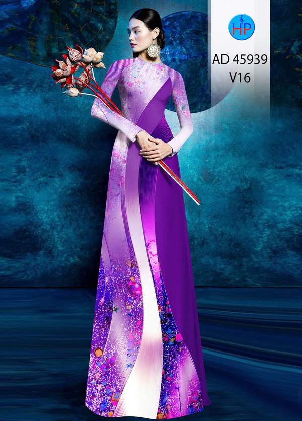Vải Áo Dài Hoa In 3D AD 45939 8 1772158195 372 vai ao dai hoa in 3d ad 45939