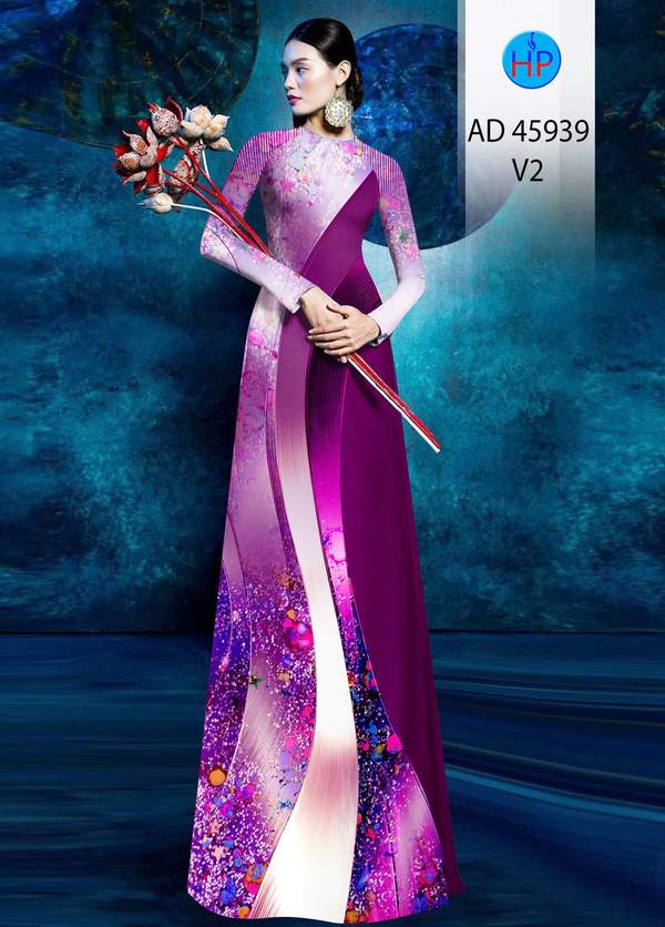 Vải Áo Dài Hoa In 3D AD 45939 10 1772158196 370 vai ao dai hoa in 3d ad 45939