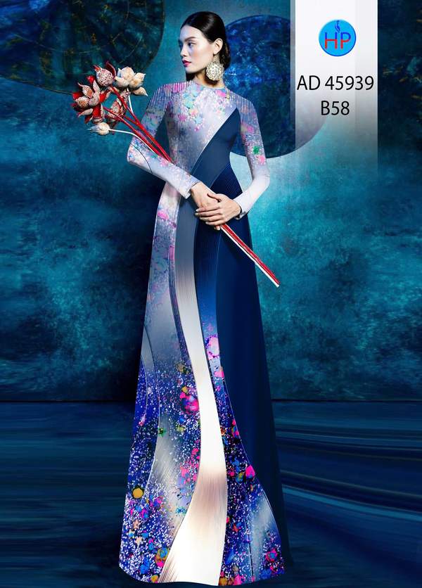 Vải Áo Dài Hoa In 3D AD 45939 15 1772158197 259 vai ao dai hoa in 3d ad 45939