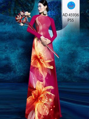 Vải Áo Dài Hoa In 3D AD 45936 20 1772158683 80 vai ao dai hoa in 3d ad 45936