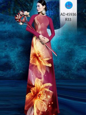 Home_new 76 vai ao dai hoa in 3d ad 45936