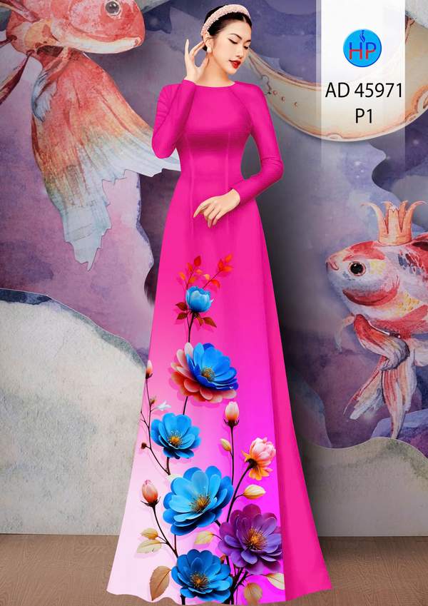 Vải Áo Dài Hoa In 3D AD 45971 3 1772421885 102 vai ao dai hoa in 3d ad 45971