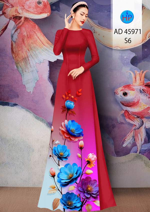 Vải Áo Dài Hoa In 3D AD 45971 9 1772421886 120 vai ao dai hoa in 3d ad 45971